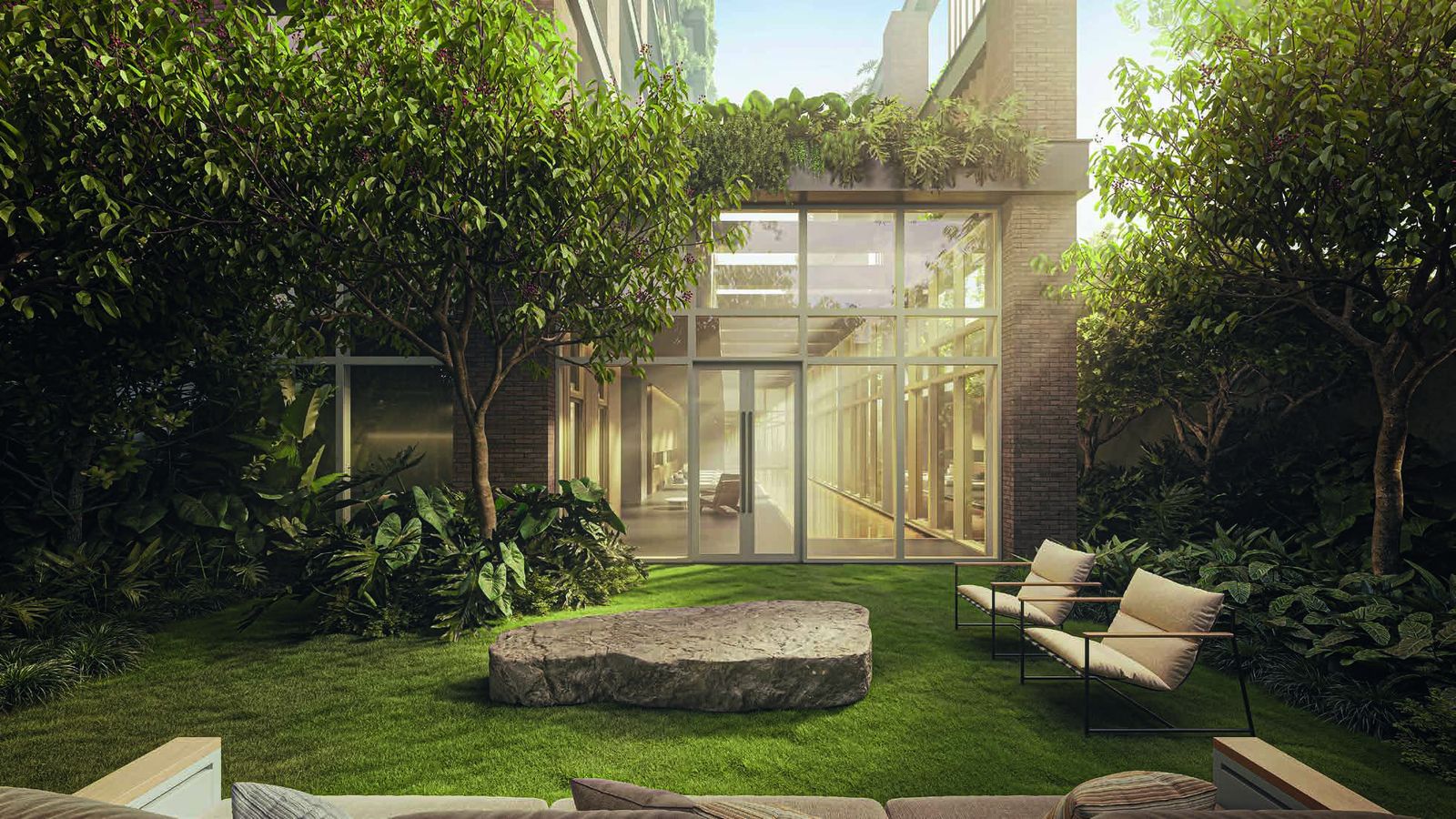 Lounge deck da piscina